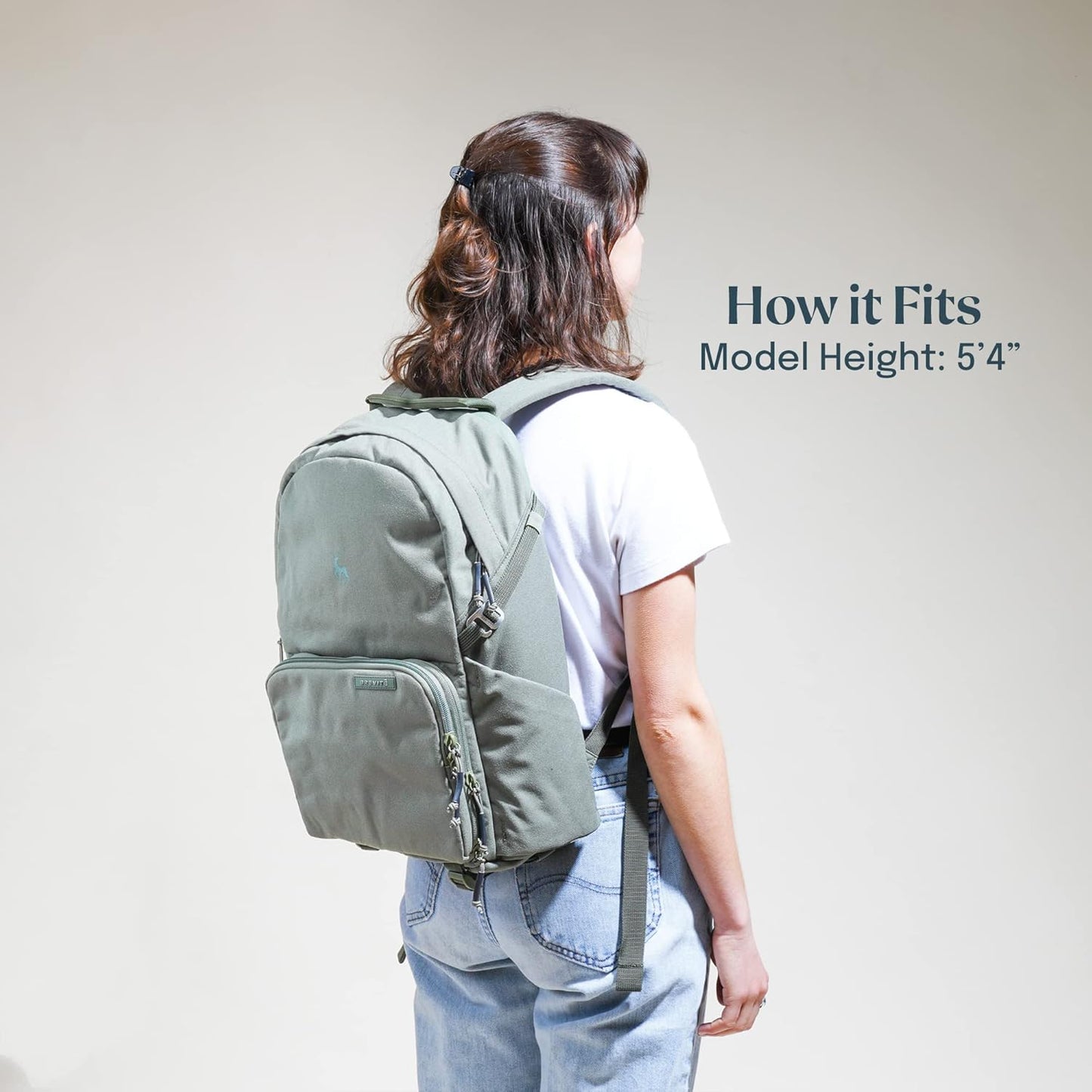 BREVITE - The Jumper - Compact Camera Backpacks for Photographers - A Minimalist & Travel-friendly Photography Backpack Compatible With Both Laptop & DSLR Accessories 18L (Pine Green)