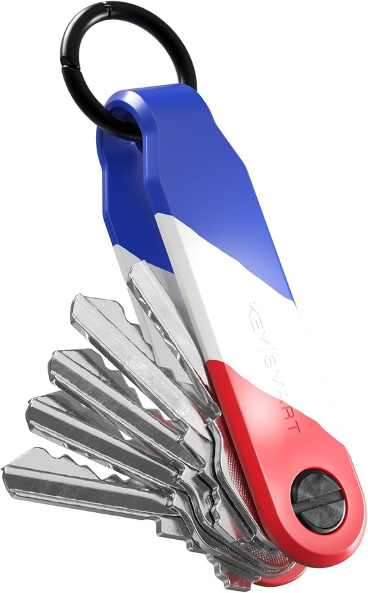 KeySmart Keychain Key Holder - Compact Key Organizer for Key Chain, EDC Key Chains, Key Ring Keychains