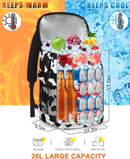Capolo 36/45 Cans Cooler Backpack Insulated Waterproof for Women Men Lunch Backpack Coolers Leak Proof Soft Cooler Bags