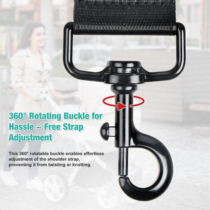 Adjustable Stroller Straps for Babyzen Yoyo yoyo2, Stroller Carry Strap for Gifts, Parents, Travel, Outdoor, Airplane Travel