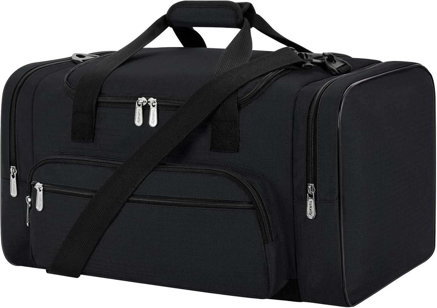 Sports Duffel Bag 20 inch for Travel Gym - Black