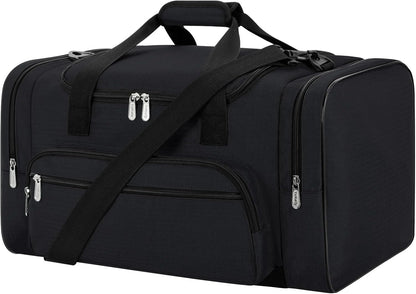 Sports Duffel Bag 20 inch for Travel Gym - Black
