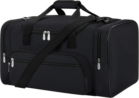 Sports Duffel Bag 20 inch for Travel Gym - Black