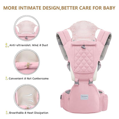 Baby Carrier Newborn to Toddler, 6-in-1 Baby Carrier - Image 5