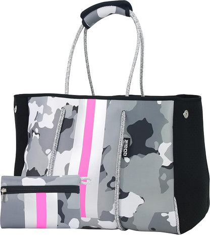 QOGiR Neoprene Multipurpose Beach Bag Tote by QOGiR
