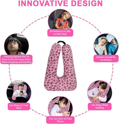 Travel Pillow, Travel Pillow for Kids, Sleeper Hold Pillow Travel, Removable - Image 5