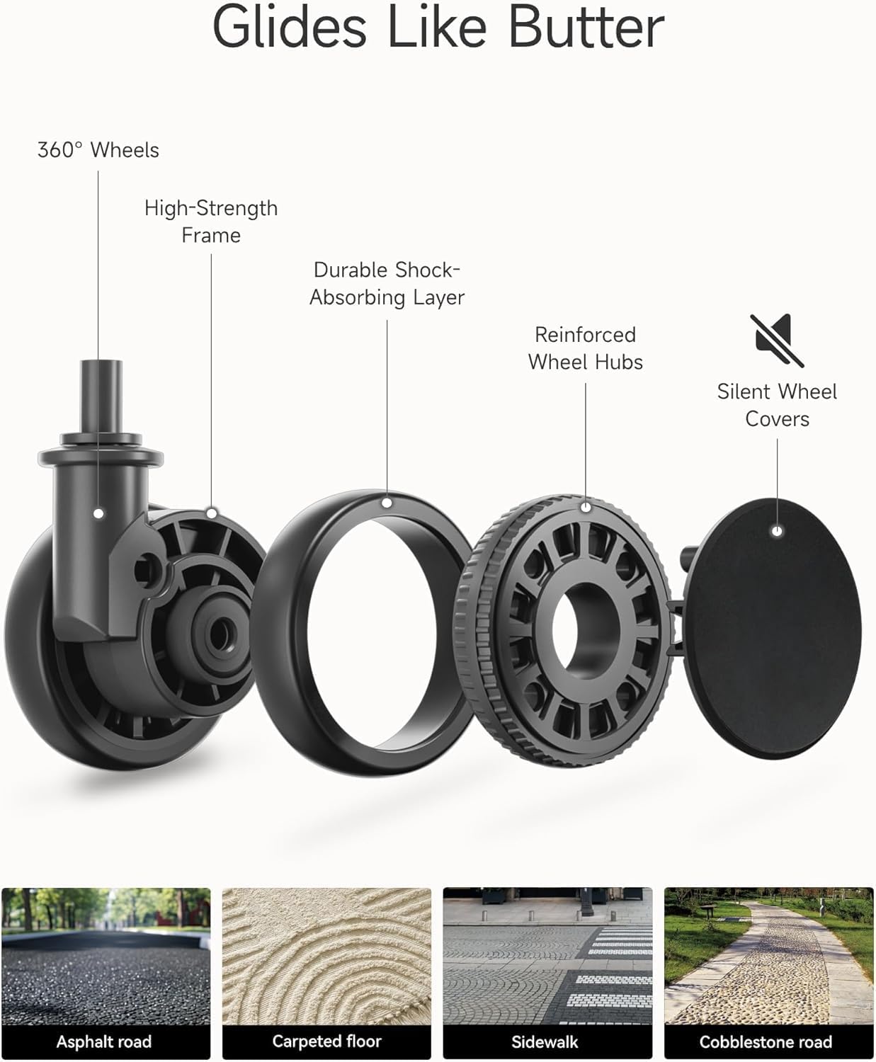 LUGGEX Carry On Luggage 22x14x9 Airline Approved, Expandable Polycarbonate Suitcase with Front Pocket (Green, 20 Inch, 35L)