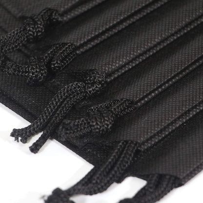 12 Pack Shoe Bags for Travel Non-Woven with Rope for Men and Women Large Shoes Pouch Storage Packing Organizers