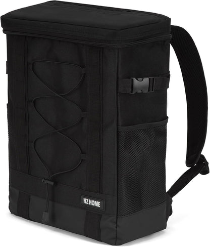 Insulated Cooler Backpack Portable Lightweight Leak Proof Waterproof Multiple Compartments Thermal Bag with Bottle Wine Holder for Beach Travel Camping Hiking Picnic Lunch