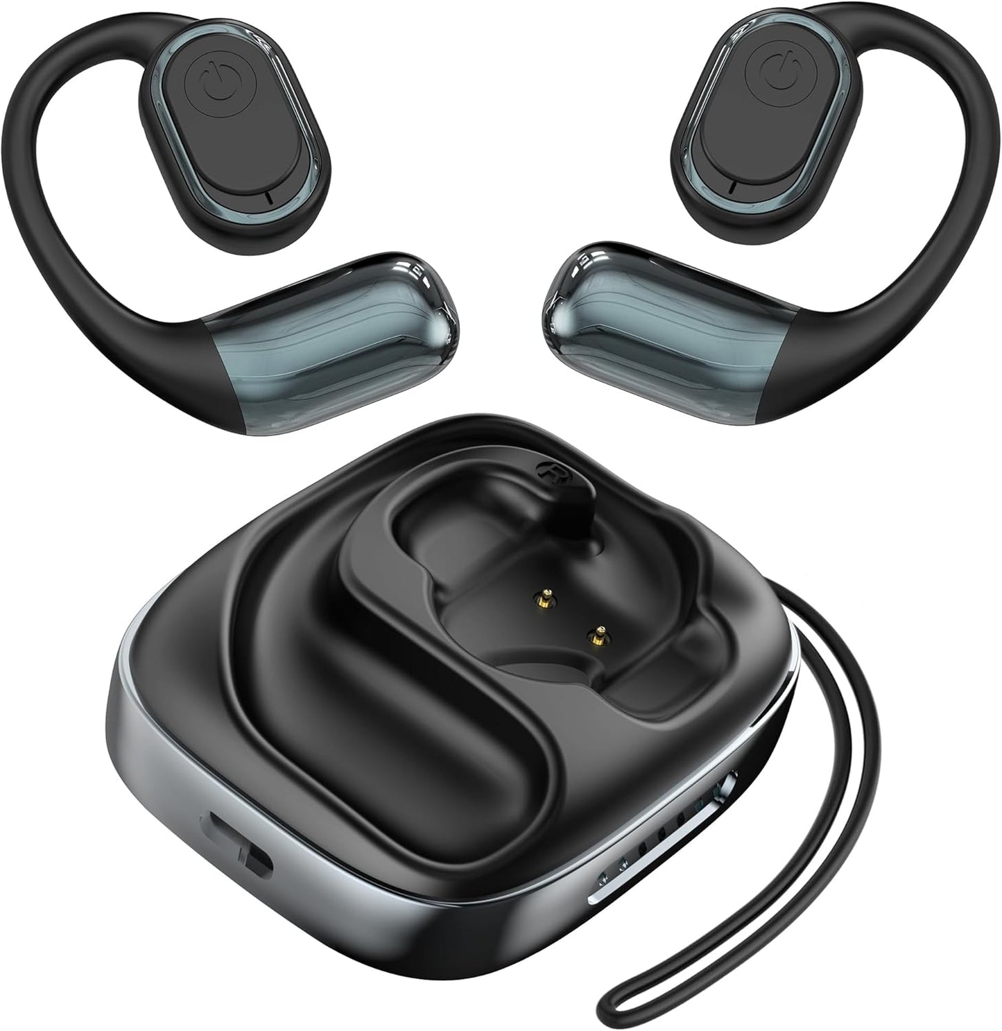 Ai Translation Earbuds Real Time, 3-in-1 Language Translator Earbud 144 Languages Wireless Translation Earbuds, Fit iOS and Android, Wireless Headphones for Travel Business Learning (Black)