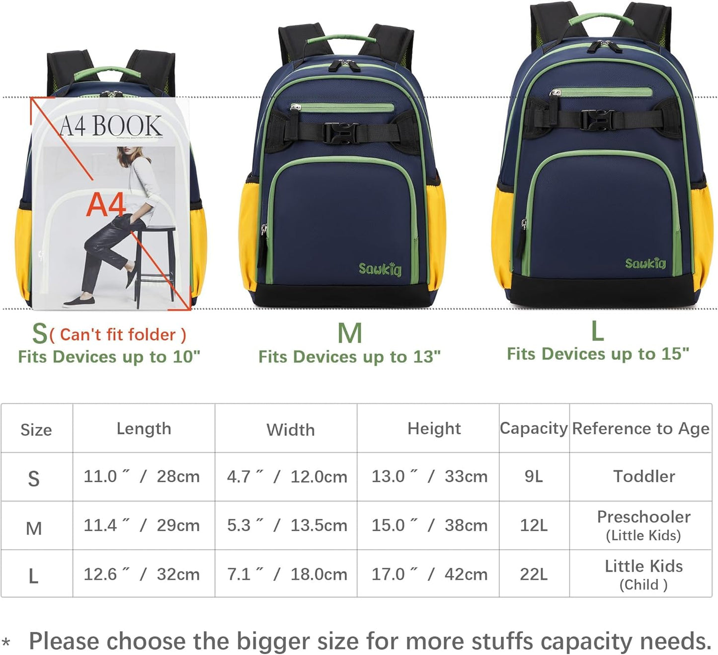 Cute Mini Toddler Backpacks for Boys 2-4 Little Kids Backpack Preschool Bookbag (Indigo)