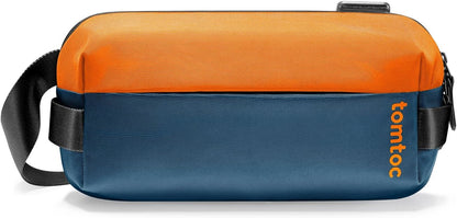 tomtoc Compact EDC Sling Bag, Minimalist Chest Shoulder Backpack Crossbody Bag for Men Women, Lightweight Carry Casual Bag