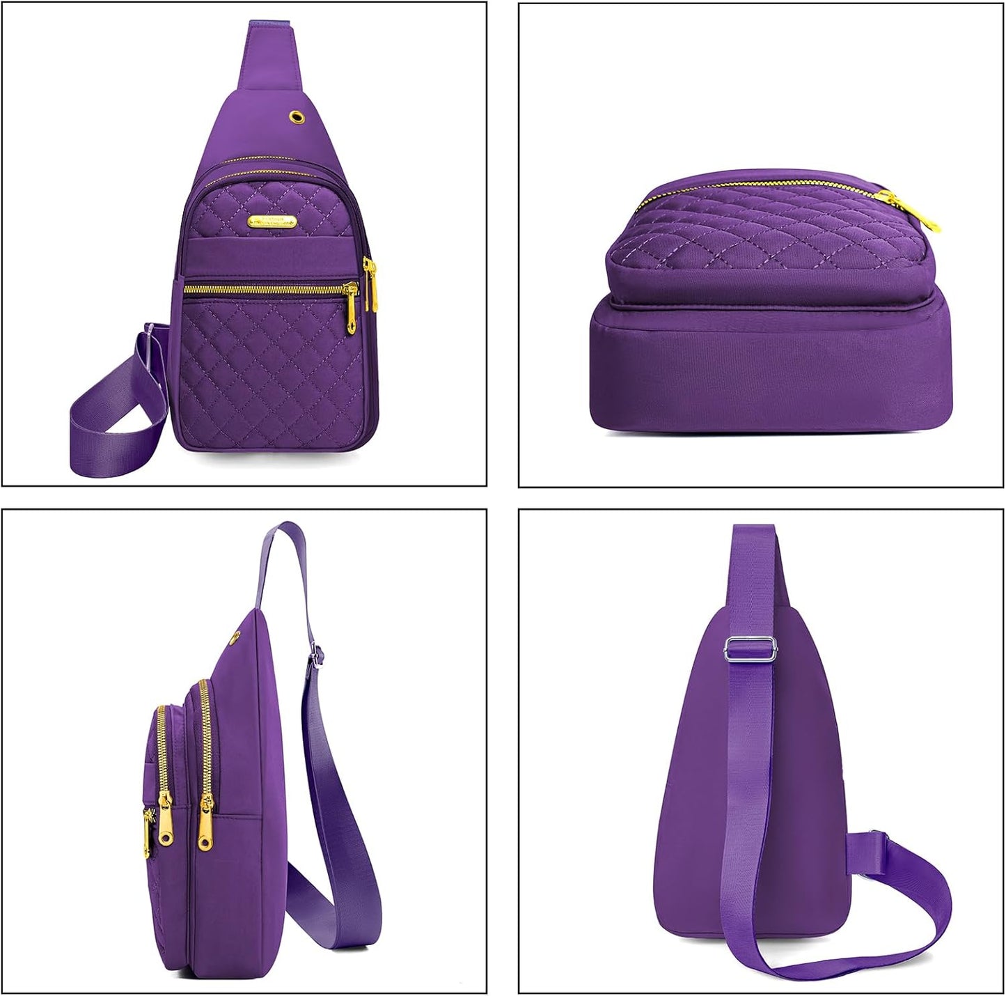 Small Sling Bag For Women Men Casual Crossbody Sling Backpack