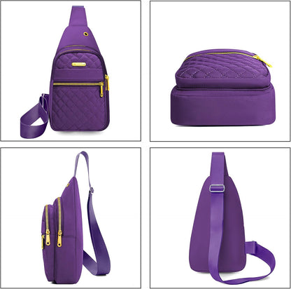 Small Sling Bag For Women Men Casual Crossbody Sling Backpack