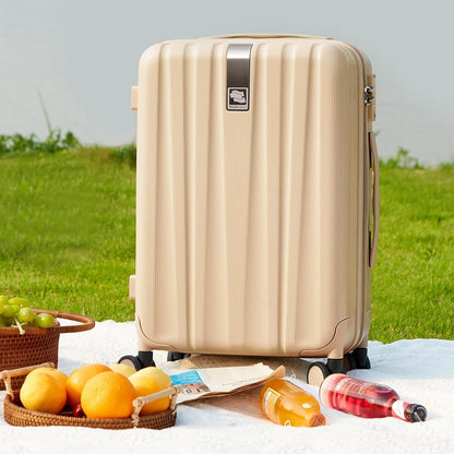 Hanke Luggage Sets 3 piece Carry On Luggage with Wheels PC Hard Shell Suitcases Lightweight Checked Travel Luggage Large Travel Suitcase Woman Men 20/24/29 Inch(Cuba Sand)