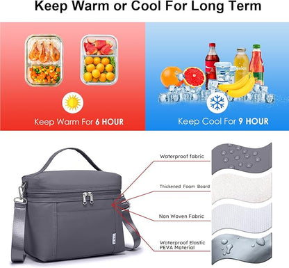 NOL Natural Organic Lifestyle Insulated Lunch Bags - Image 4