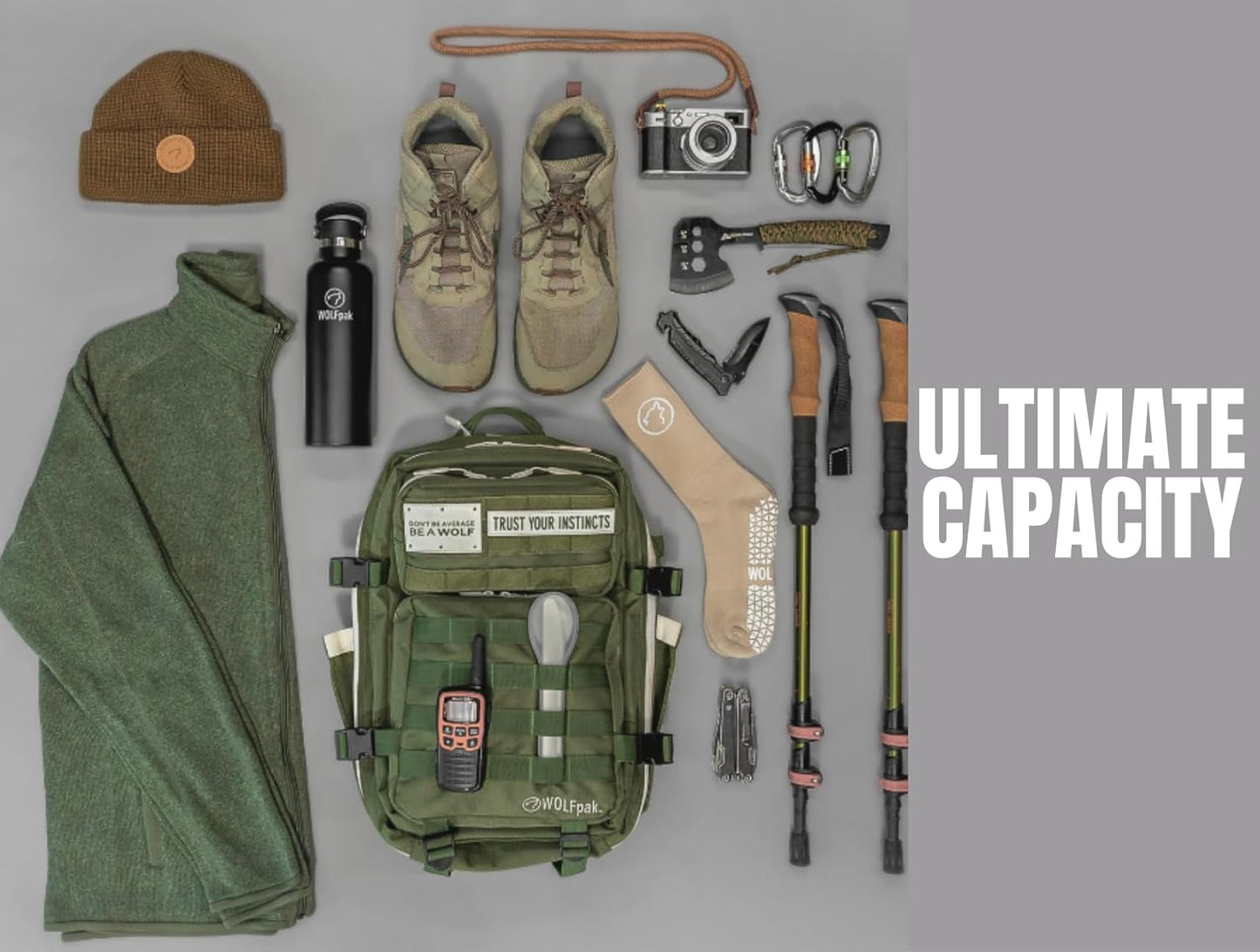 WOLFpak 35L Backpack (Alpha Black)