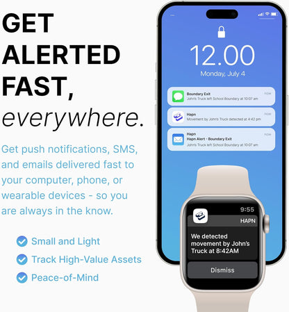 Spy Tec Micro GPS Tracker for Vehicles, Car, Family, Assets | Smallest Portable Real Time GPS Tracking Device. US & Worldwide. Up to 34 Day Battery Life