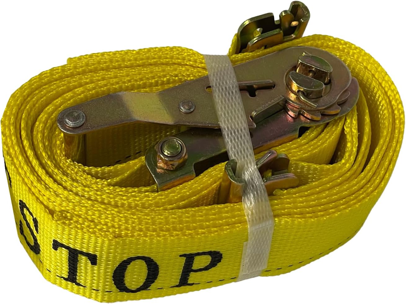 8 Pack Ratchet Strap 2" x 16' E Track Heavy-Duty Cargo Tie Downs 4400LBS