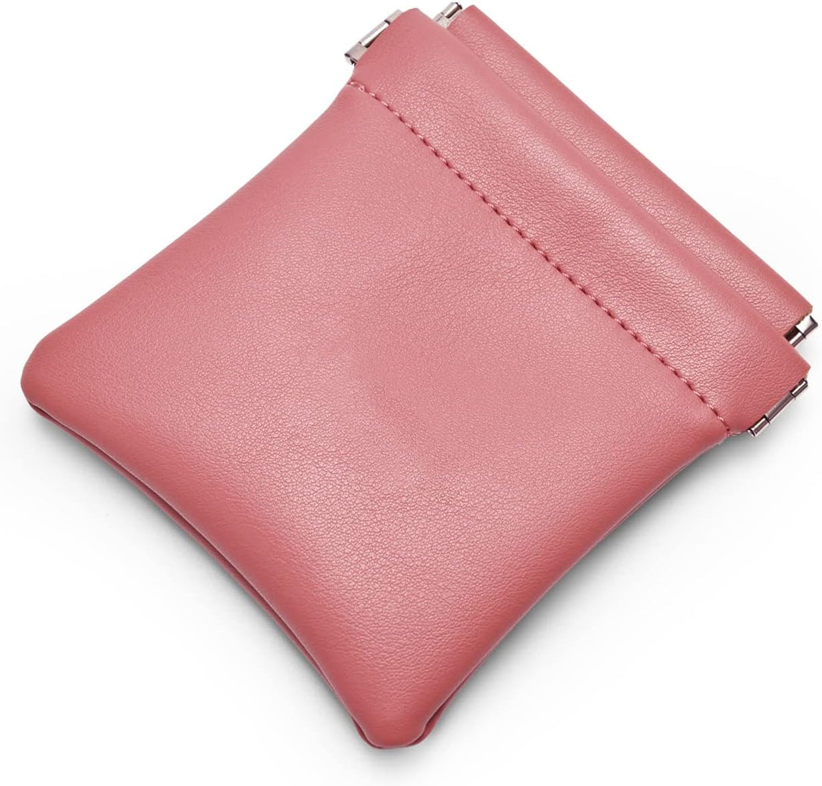 PU Leather Jewelry Travel Bag Leather Jewelry Pouch Christmas,Wedding Party Favor Gift Bag (S, Pink)