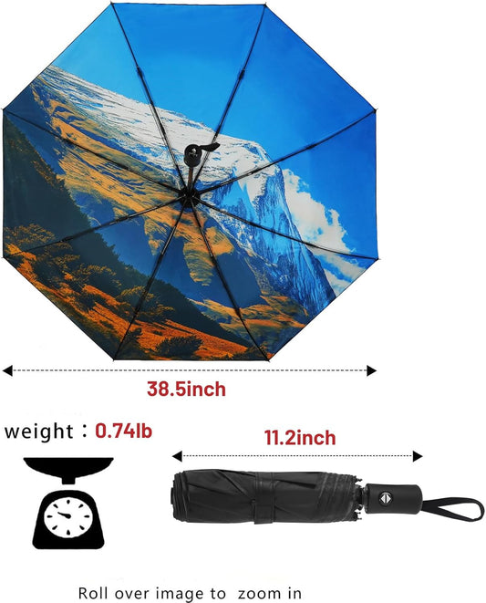 SY COMPACT Travel Umbrella Windproof Automatic Umbrellas Small Compact UV Sun Protection Factory Outlet Umbrella