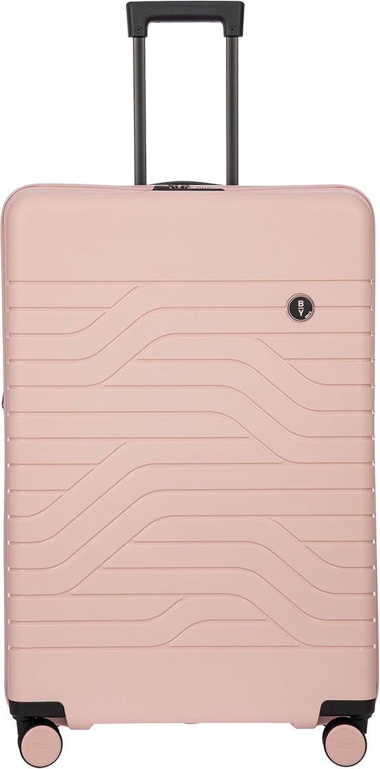 Bric's 30" Expandable Spinner Suitcase - Travel Luggage with TSA-Approved Lock and Hard Shell Exterior - B|Y Ulisse - Pearl Pink