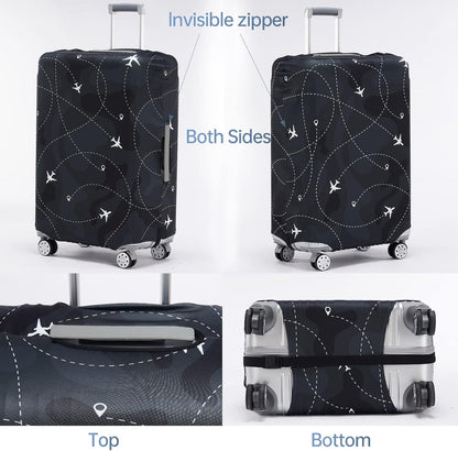 Travelkin Luggage Covers For Suitcase Tsa Approved,Suitcase Cover Protector Fit 18-32 Inch Luggage (XL for 29-32 Inch Luggage)