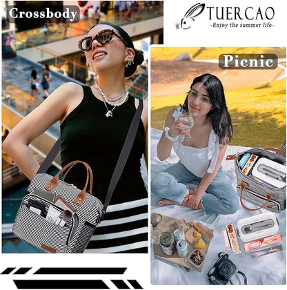 TuErCao Lunch Bag Women Insulated Lunch Box - Image 5