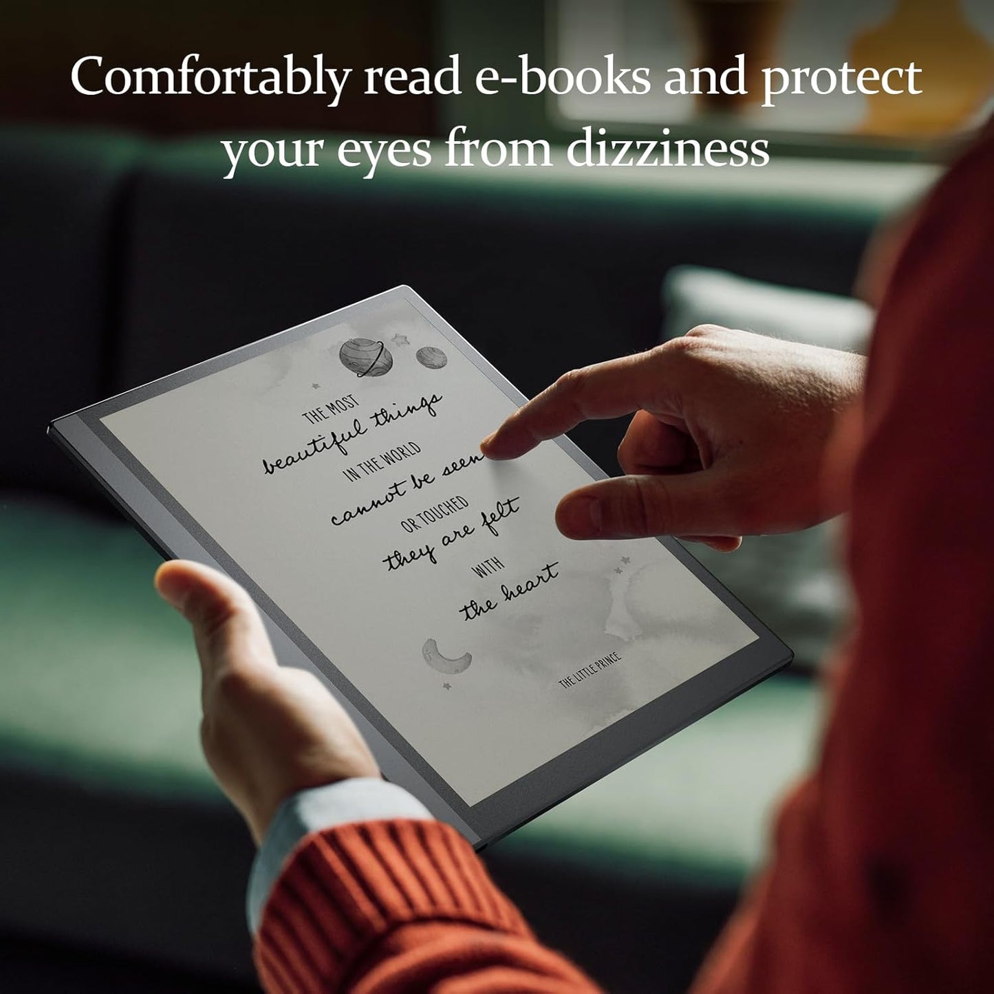 Kloudnote Slim 10.3" Digital Notebook, E Ink Tablet and ePaper Notepad for ebook Reading and Writing, 227ppi ereader Device in 2025, 5.3mm Ultra-Thin (Grey)