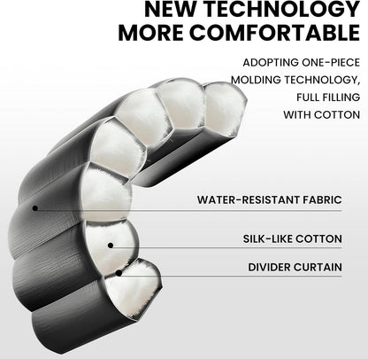 FARLAND Sleeping Bags 30℉ for Adults Teens Kids with Compression Sack Portable and Lightweight for 3-4 Season Camping, Hiking,Waterproof, Backpacking and Outdoors