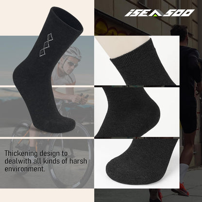 Iseasoo Copper Compression Socks for Men & Women – Plantar Fasciitis Relief, Ankle Support & Circulation – Running & Recovery