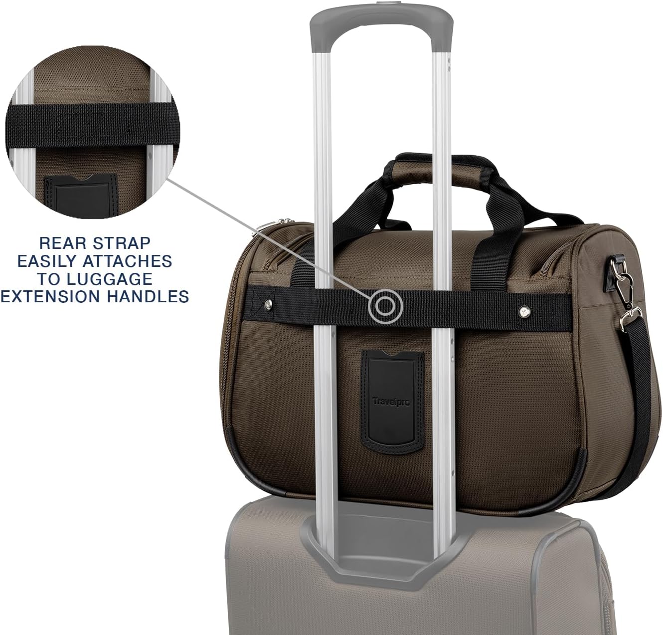 Travelpro Maxlite 5 Softside Lightweight Underseat Carry-On Travel Tote, Overnight Weekender Bag