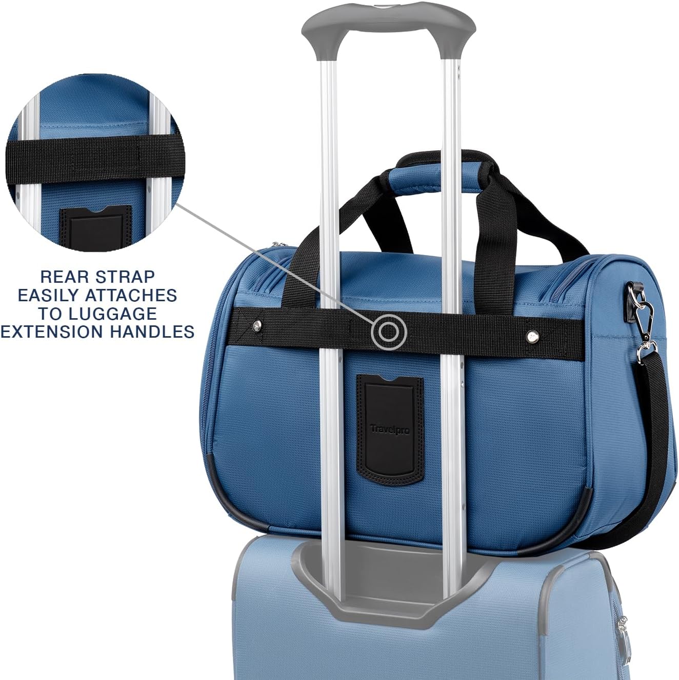 Travelpro Maxlite 5 Softside Lightweight Underseat Carry-On Travel Tote, Overnight Weekender Bag