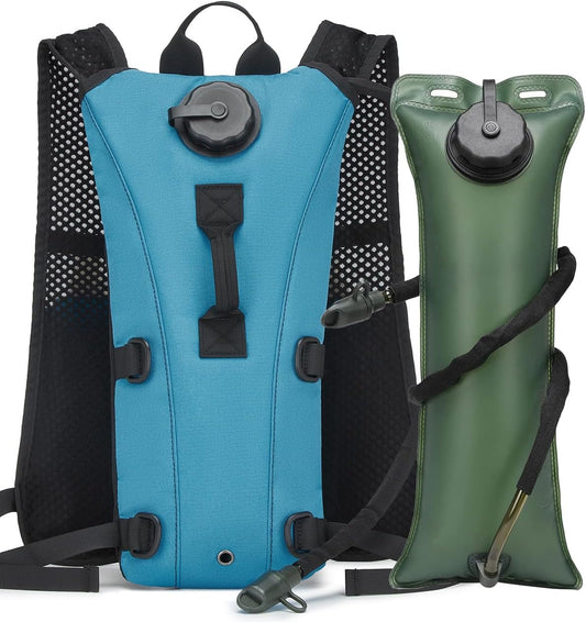 ATBP Running Hydration Vest Pack Tactical 3L Water Bladder Backpack Bag for Cycling Marathon Hiking Daypack Men & Women