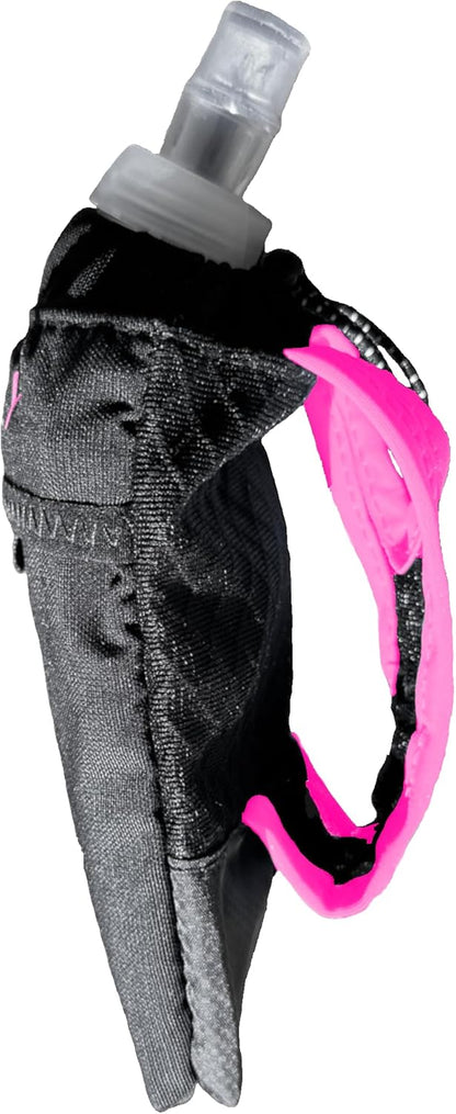 FITLY Soft Flask - Shrink As You Drink Soft Water Bottle for Hydration Pack - Folding Water Bottle Ideal for Running, Hiking, Cycling, Climbing & Rigorous Activity