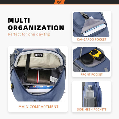 SKYSPER Sling Bag RFID Crossbody Sling Backpack Cross Body Shoulder Bag Travel Hiking Daypack for Women Men