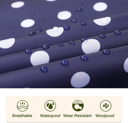 SaphiRose Unisex Rain Poncho Raincoat Hooded for Adults Women with Pockets