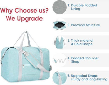 For Spirit Airlines Personal Item Bag 18x14x8 Foldable Travel Duffel Bag - Image 5