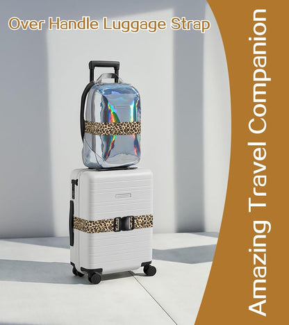 Luggage Straps for Suitcases Travel Belt Luggage Band Heavy Duty Traveling Luggage Identifier Cute Women Girls Unique Accesory,