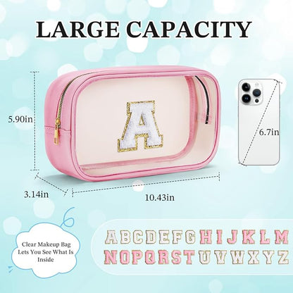 YOOLIFE Initial Travel Makeup Bag Pouch - Image 4