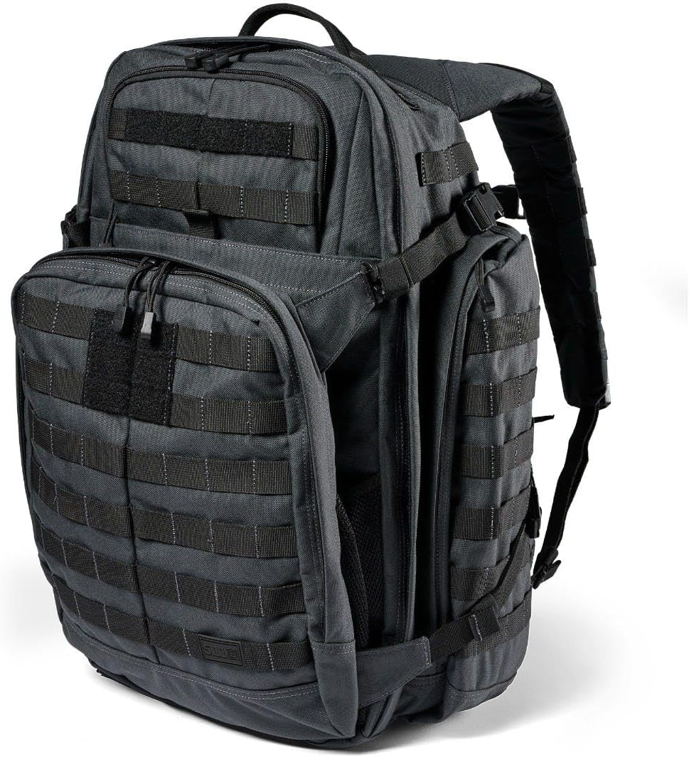 5.11 Tactical Backpack, RUSH 72 2.0 Military Survival Molle Back Pack with Laptop Compartment, Large, 55L, Style 56565ABR