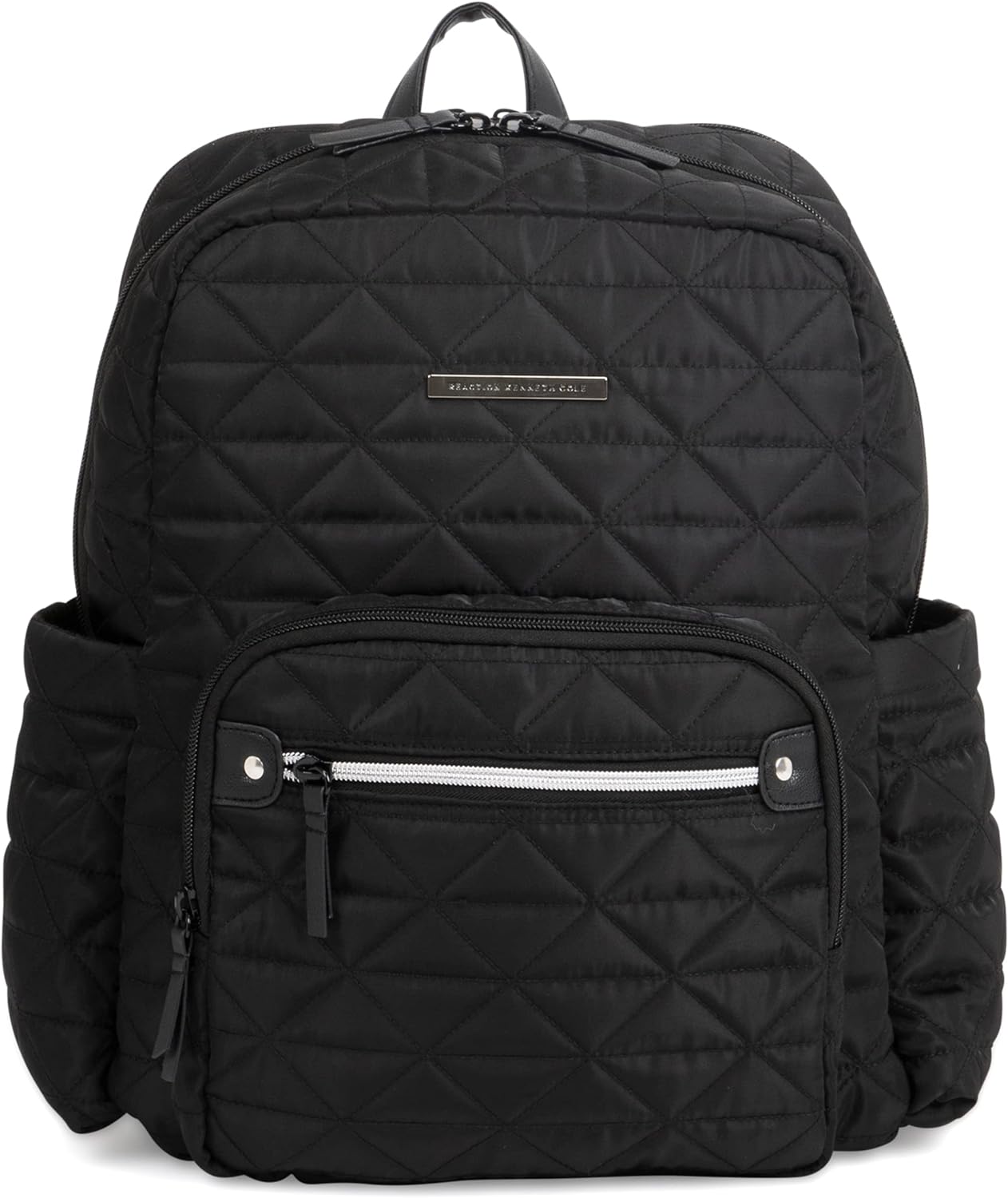 Kenneth Cole REACTION Emma Women's Backpack 15" Laptop Bag for Work, High School, College, Travel, Black Diamond