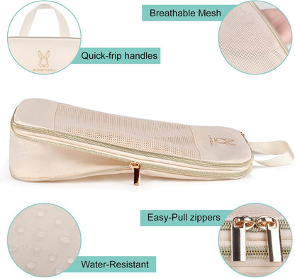 Expandable Compression Packing Cubes for Suitcases,6 Set Lightweight Compressible Travel Packing Organizer for Carry on Suitcase,Organizer Bags Set as Travel Essentials for Women