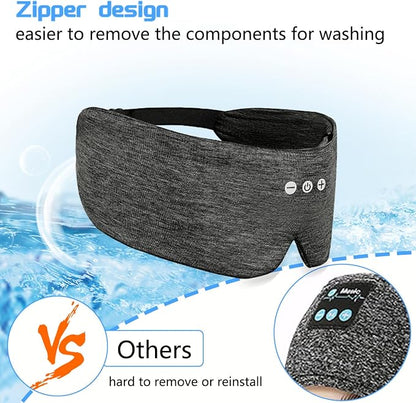 ALASKA BEAR Headphone Cotton Headband Bluetooth 5.2 HD Stereo Noise Reduction - Image 7