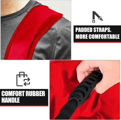 Car Seat Travel Bag for Airplane, Large Car Seat Bags for Air Travel with Comfort Padded Straps, Gate Check Storage Bag/Backpack for Carseat Airport, Carseat Cover Travel - Baby Travel Essential