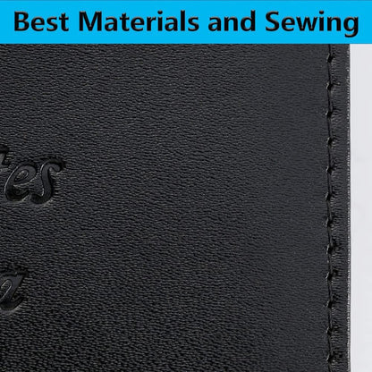 Passport Holder Cover Wallet RFID Blocking Leather Card Case Travel Accessories for Women Men (#Black)