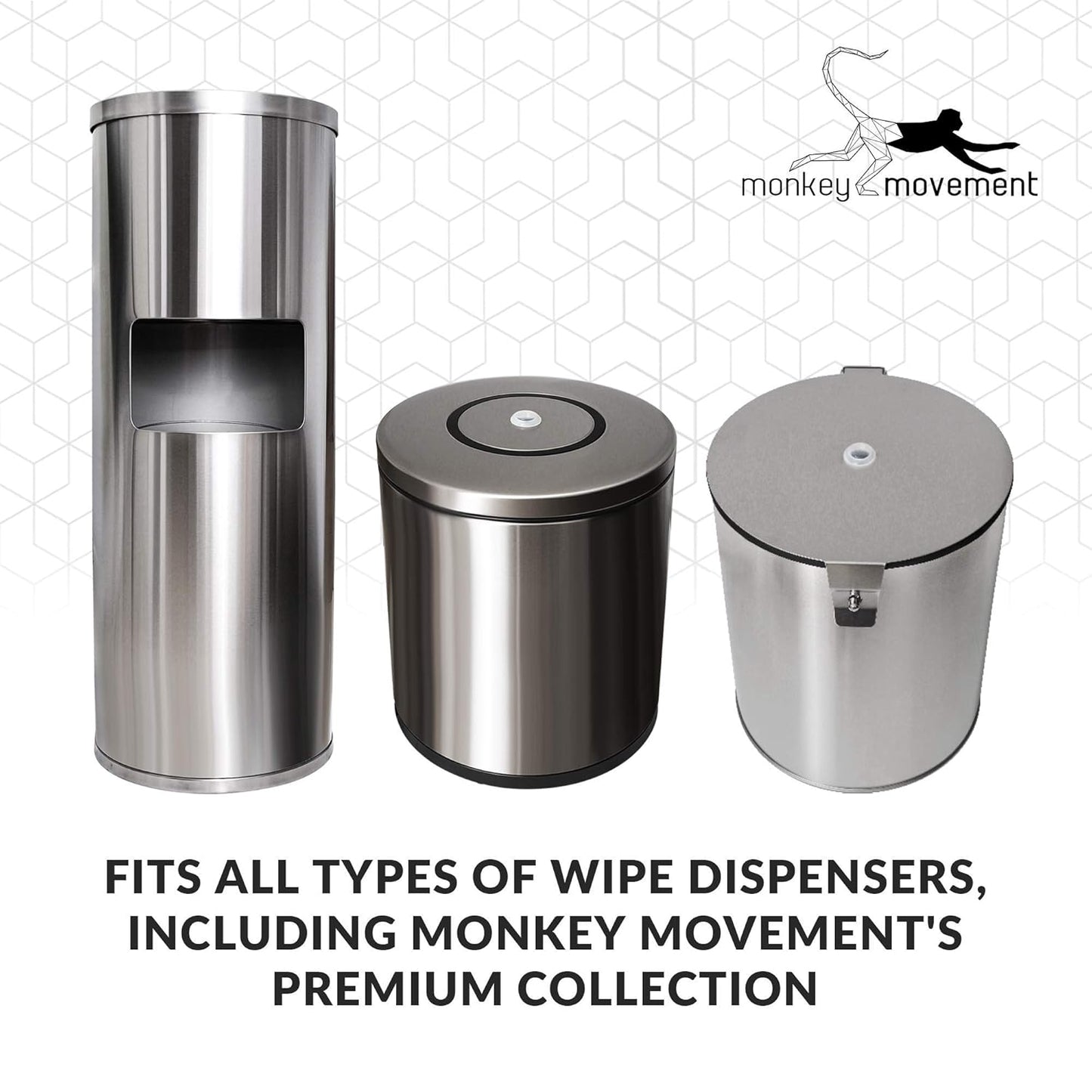 Dry Wipe Kit: 7200 Wipes (7" x 6"): Make Your Own Wet Wipes Using Your Preferred Cleaning Solution: 6 Mega Rolls + 4 Dispensing Buckets