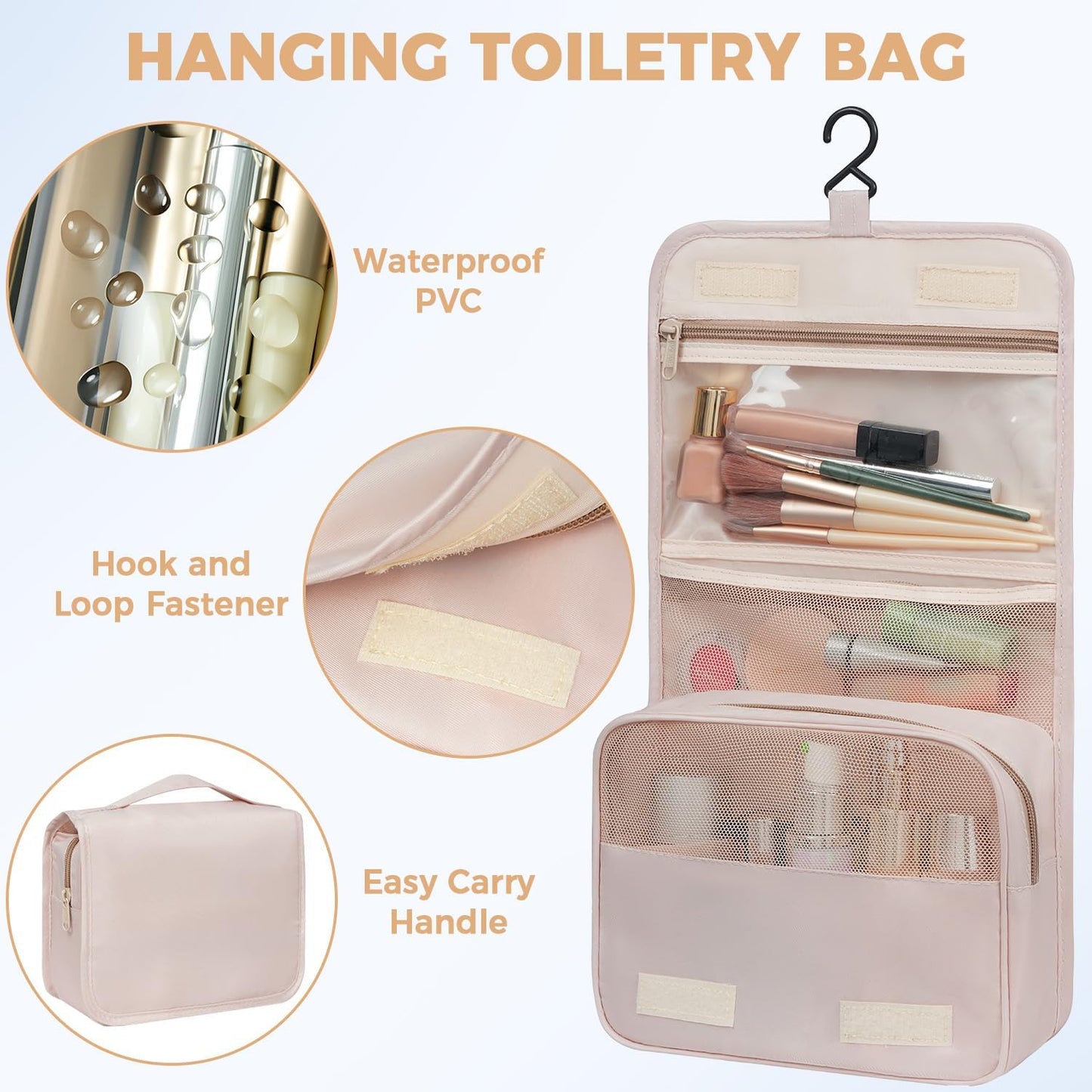 BAGAIL 9 Set Packing Cubes Luggage Packing Organizers for Travel Accessories