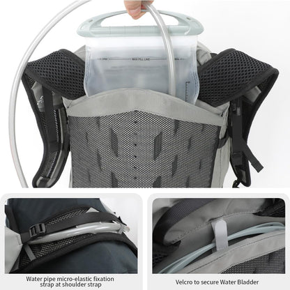 Hiking Hydration Backpack with 3l Water Bladder for Women and Men 25L Water Backpack for Hiking, Cycling, Climbing, Camping