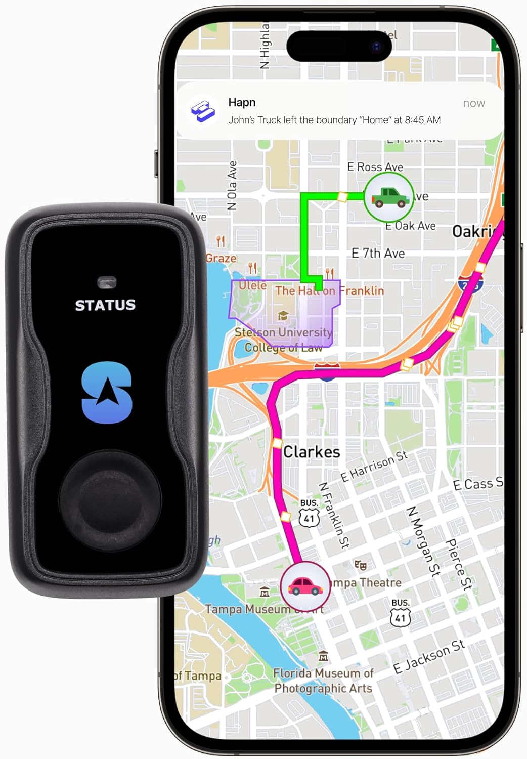 Spy Tec Micro GPS Tracker for Vehicles, Car, Family, Assets | Smallest Portable Real Time GPS Tracking Device. US & Worldwide. Up to 34 Day Battery Life